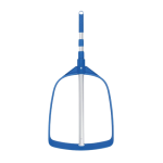 شبك لتنظيف المسبح مع عصا قابلة للتمدد بطول 163 سم