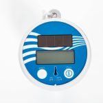 ⁦ميزان حرارة يعمل بالطاقة الشمسية لبرك السباحة – مقاوم للماء مع شاشة LCD عائمة⁩ - الصورة ⁦5⁩